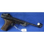 Italian RO71 break action .77 air pistol, number: 043525. (over 18 years buyers only).