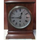 Early 20th Century mahogany mantel clock by James Ballantyne of Glasgow,