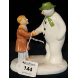 First edition bone china 'The Snowman - How do you do?', Coalport Characters, with box, number 8.