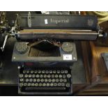 Vintage Imperial manual typewriter.