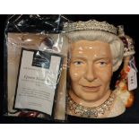 Royal Doulton bone china 'Character Jug of the Year, 2006, Queen Elizabeth II', D7256,