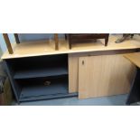 Modern office storage unit or sideboard.