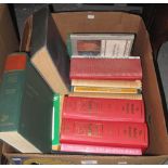 Box of assorted books to include: 'The Medical Directory', 1980,