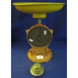 Set of Salters cast metal 'Family Scales' no.