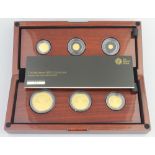 THE BRITANNIA 2015 COLLECTION, PREMIUM SIX COIN GOLD PROOF SET, limited edition presentation no.