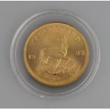 SOUTH AFRICAN 1985 KRUGGERAND, marked: 1 ounce fine gold. (B.P. 24% incl. VAT) CONDITION REPORT: