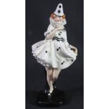 ROYAL DOULTON BONE CHINA FIGURINE: 'PIERRETTE', HN644, painted, printed and impressed marks to base,