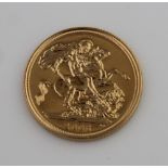 ELIZABETH II GOLD SOVEREIGN dated: 2006. (B.P. 24% incl. VAT) CONDITION REPORT: Good overall