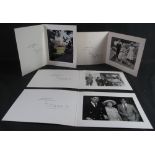 GOOD COLLECTION OF ROYAL CHRISTMAS CARDS from Queen Elizabeth the Queen Mother from 1960 to 1980,