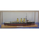 WELL MADE SCALE MODEL OF THE ARROGANT CLASS, SECOND CLASS CRUISER, 'HMS ARROGANT' C.1895, well