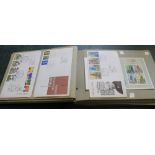 Great Britain range of First Day Covers in five albums, 1966-1997 period. (B.P. 24% incl.