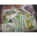 Two biscuit tins of Brooke Bond Tea cards, many hundreds of cards (no sets). (B.P. 24% incl.