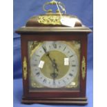 Mahogany bracket type clock with gilt mounts marked: Dent, London. (B.P. 24% incl.