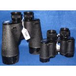 Pair of Bausch and Lomb US Navy 7 x 50 binoculars stamped US Navy, MK 1,