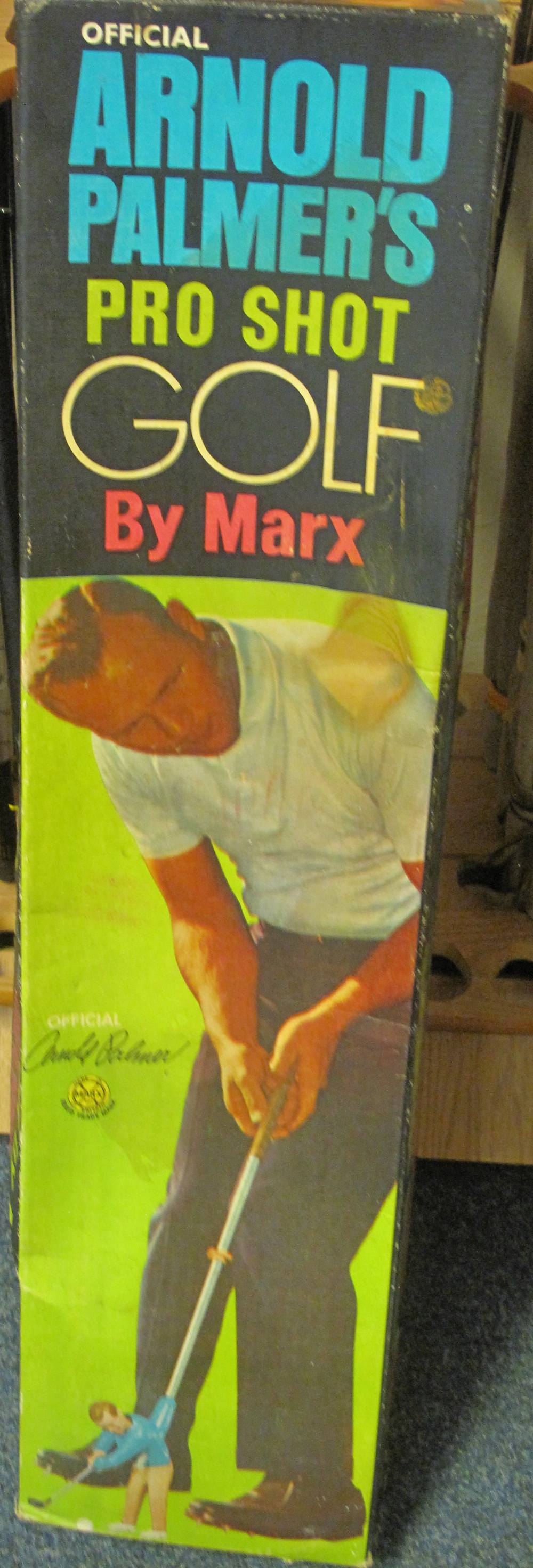 Marks Toys Official Arnold Palmer's Pro Shot Golf Game in original box. (B.P. 24% incl.