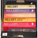 Small tray of 'Miller's Antique Price Guide' books. (B.P. 24% incl.