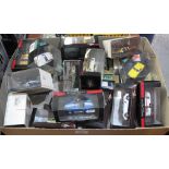 Box of Vitesse model collections and Trofeu die cast model vehicles in original boxes. (B.P.