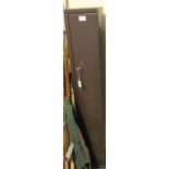 Steel shotgun storage cabinet with keys. (B.P. 24% incl.