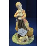 Royal Doulton bone china figurine: 'Age of Innocence, Puppy Love', HN3371, limited edition of 9500.