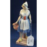 Royal Doulton bone china figurine: 'Gretchen', HN1397. (B.P. 24% incl.