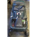 Hayter forward control petrol tractor mower with grass collector. (B.P. 24% incl.