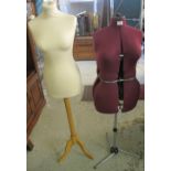 Two modern dress mannequins (2) (B.P. 24% incl.