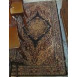 Axminster type Persian design rug, 183 x 94cm. (B.P. 24% incl.