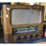G. Marconi Marconiphone walnut cased valve radio. (B.P. 24% incl.