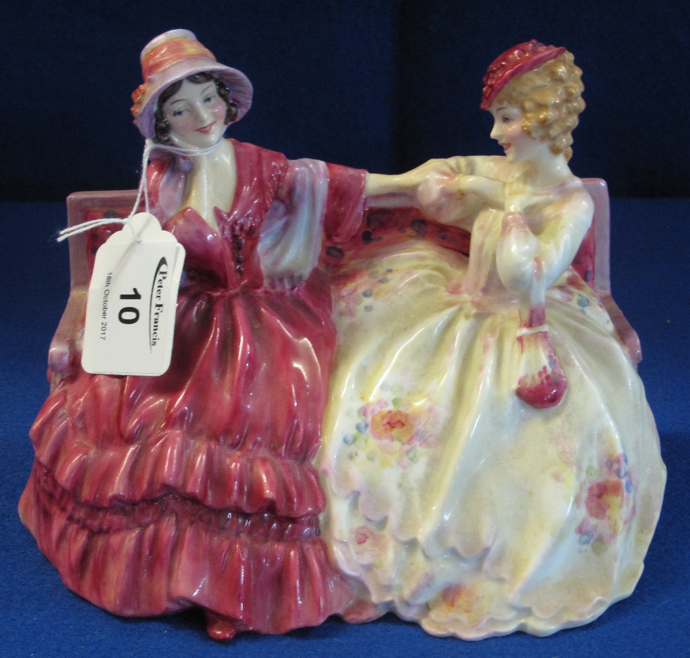 Royal Doulton bone china figure group 'The Gossips', HN1429.