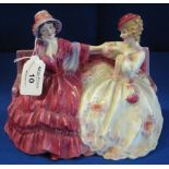 Royal Doulton bone china figure group 'The Gossips', HN1429.