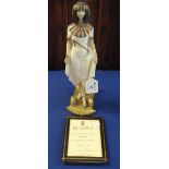 Boehm bone porcelain limited edition figurine: 'Women of History' 'Cleopatra', no.