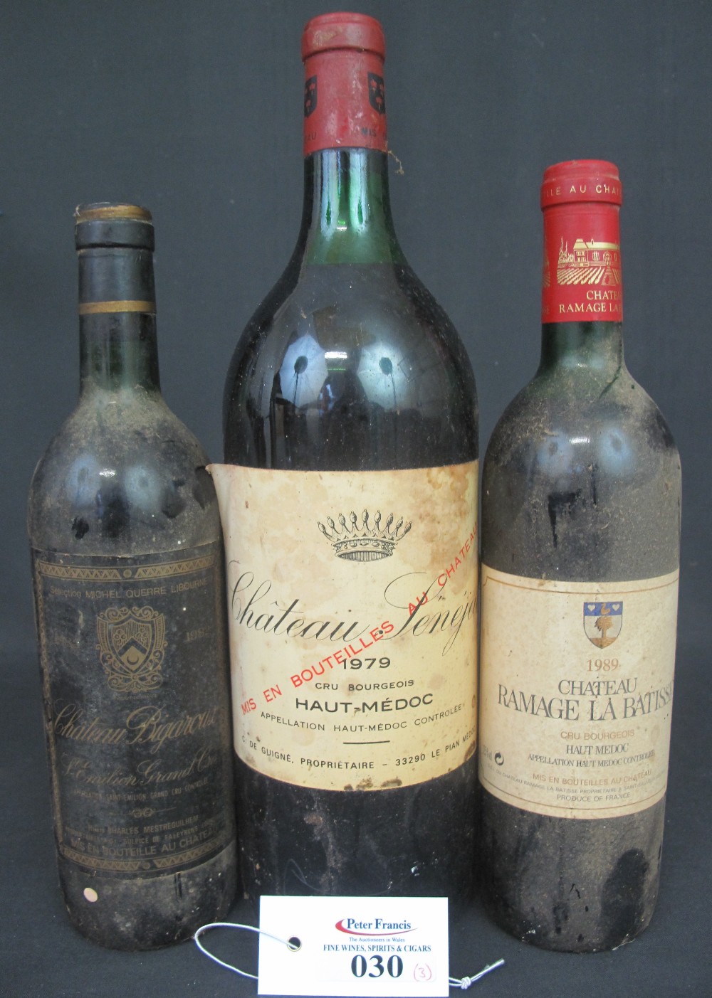 Magnum bottle of Chateau Senejac, 1979 C