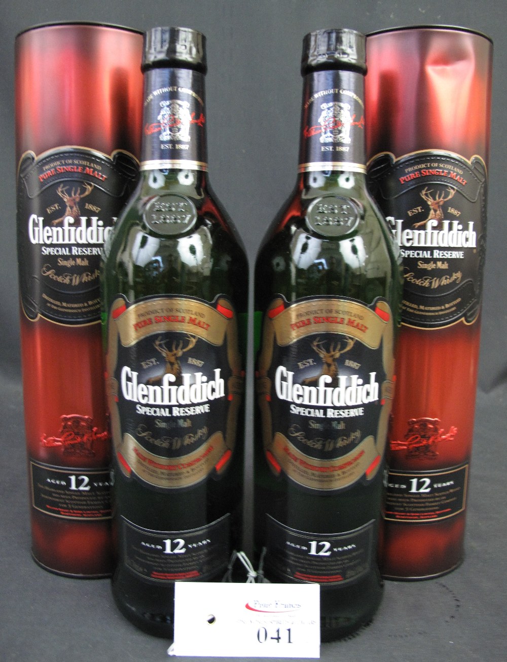 Two bottles of Glenfiddich Special Reser