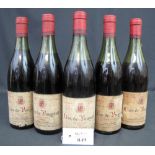 Five bottles of Domaine Jean Grivot, Clo