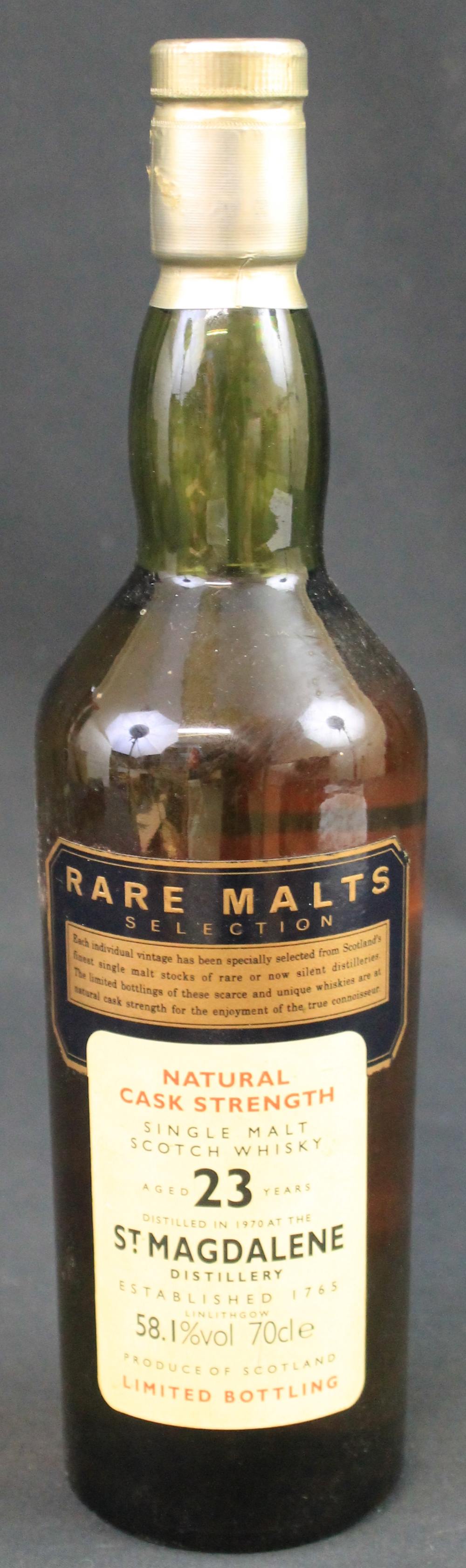 Rare Malt Selection St. Magdalene Single Malt Scotch Whisky, aged 23 years, distilled in 1970, 58.