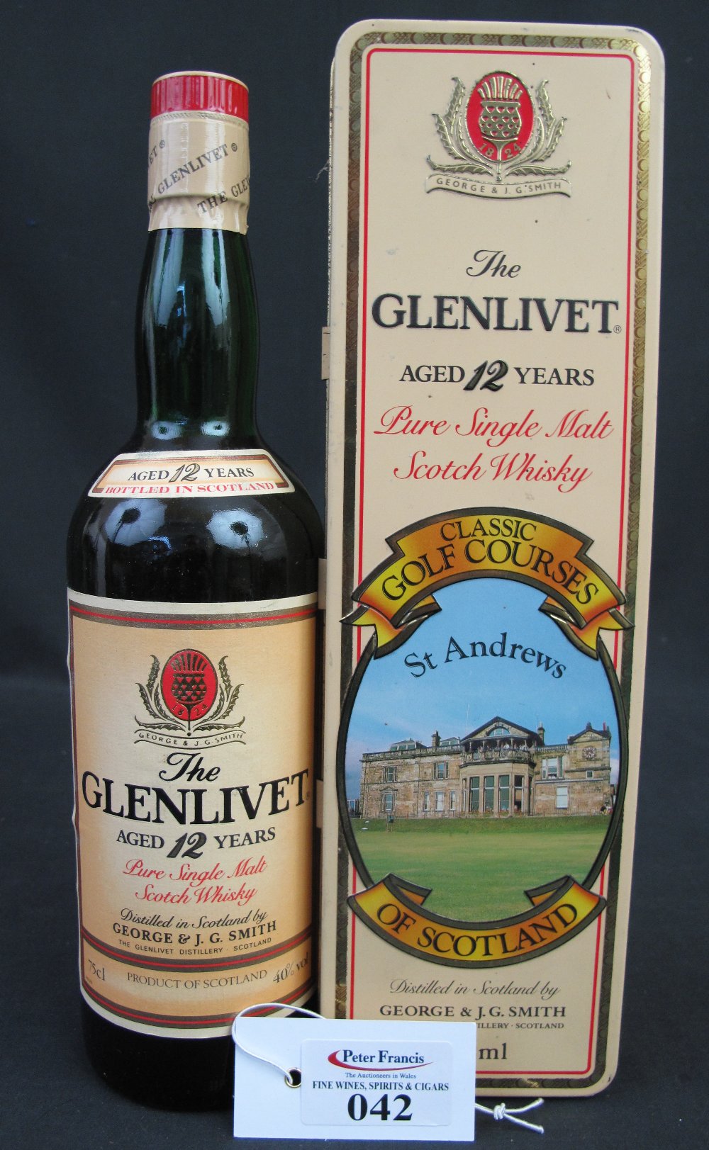 Glenlivet aged 12 years, Pure Single Mal