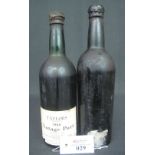 Bottle of Taylor's 1966 vintage port, bottled in 1968, shipped by Taylor Fladgate and Yeatman,