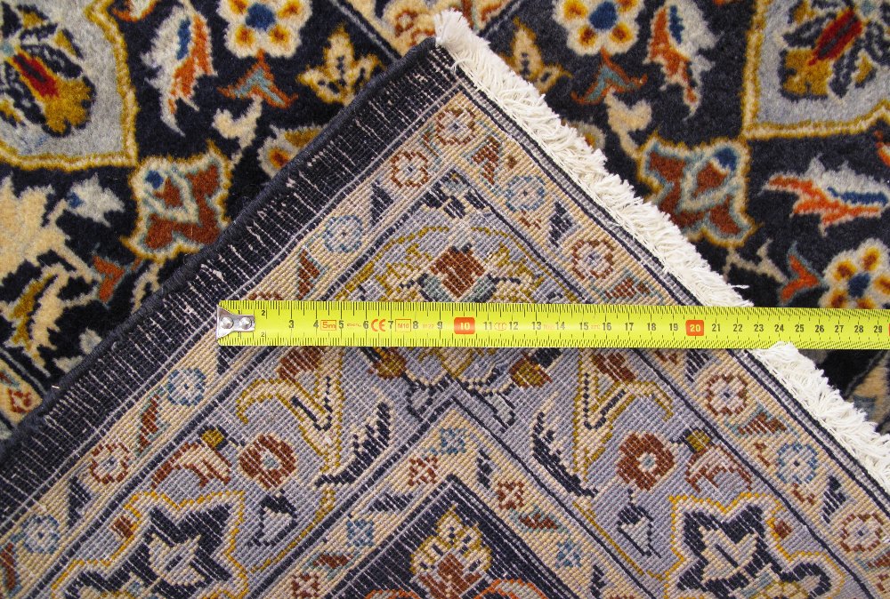 Iranian Keshan blue ground carpet 470X300cm - Image 2 of 2