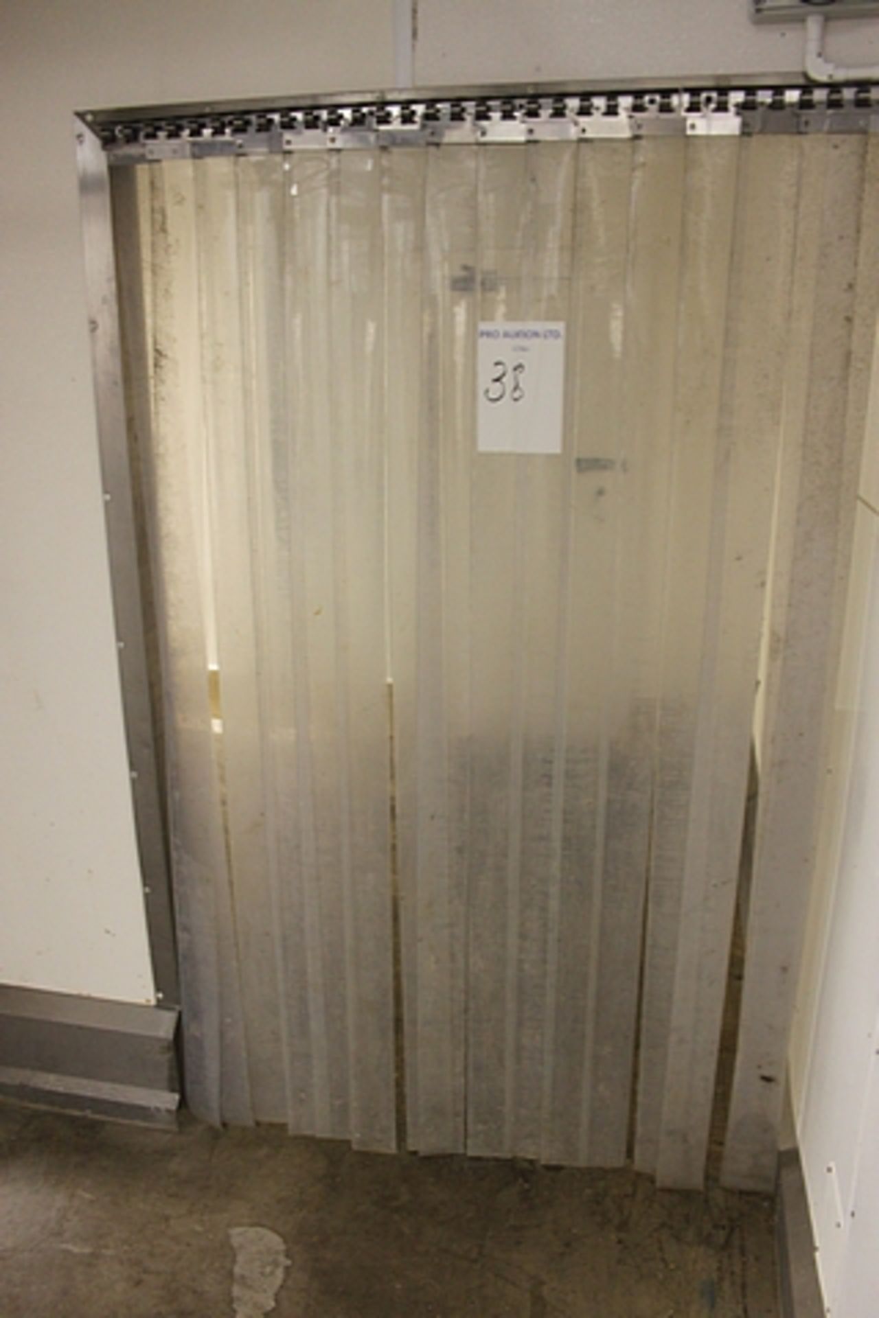 PVC Strip Curtains 1200mm x 2040mm Lift out Charge 10