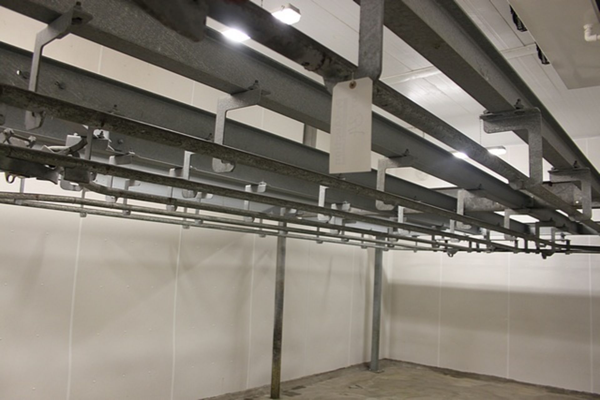 Fridge Room B - Chill Rails Meat & Slaughterhouse galvanised round bar hanging rail system manual