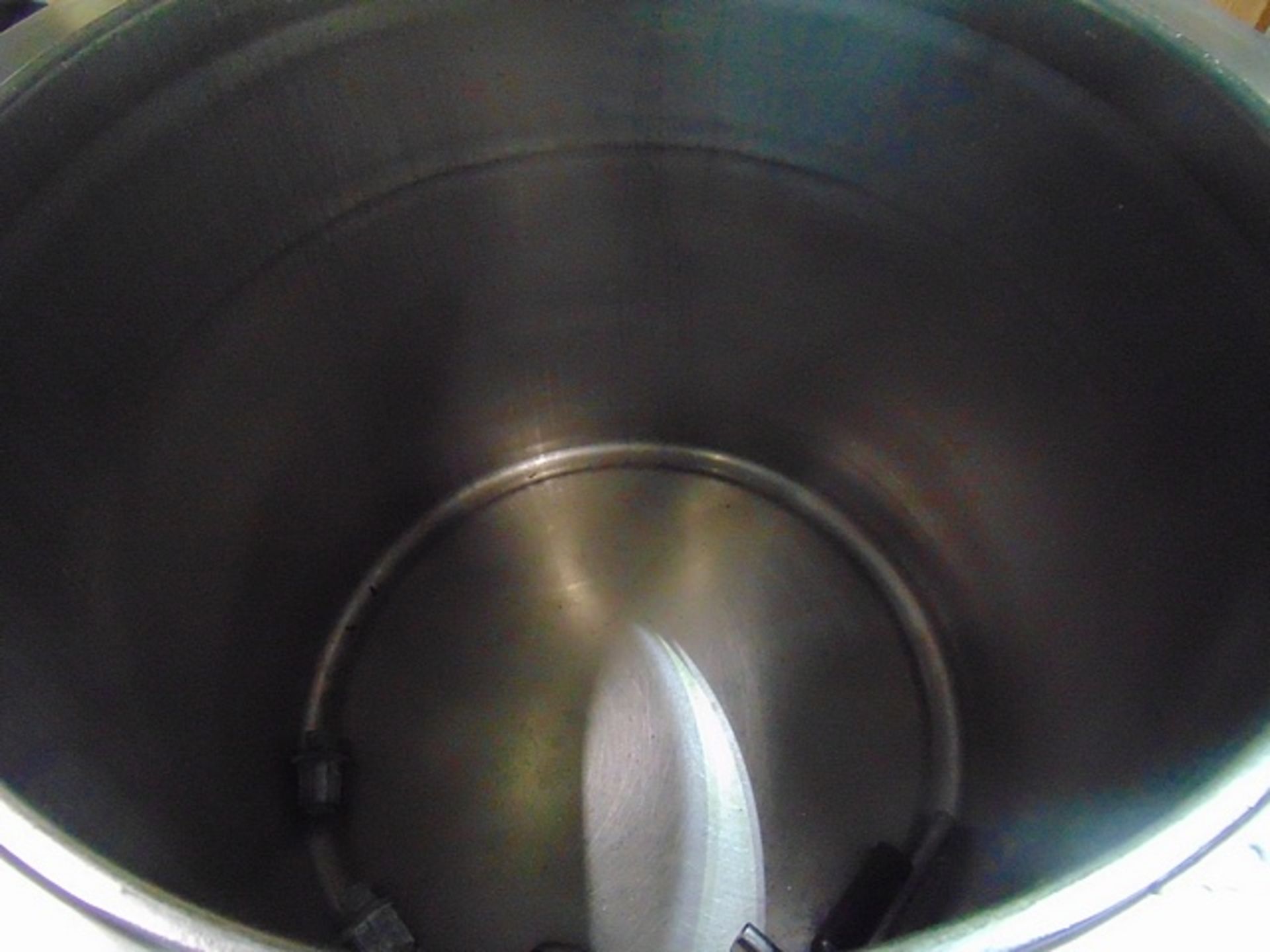 MKN 20023017B ELECTRIC TILTING QUICK BOILING KETTLE 200 L MANUAL TILTING VAPRO - Image 3 of 3