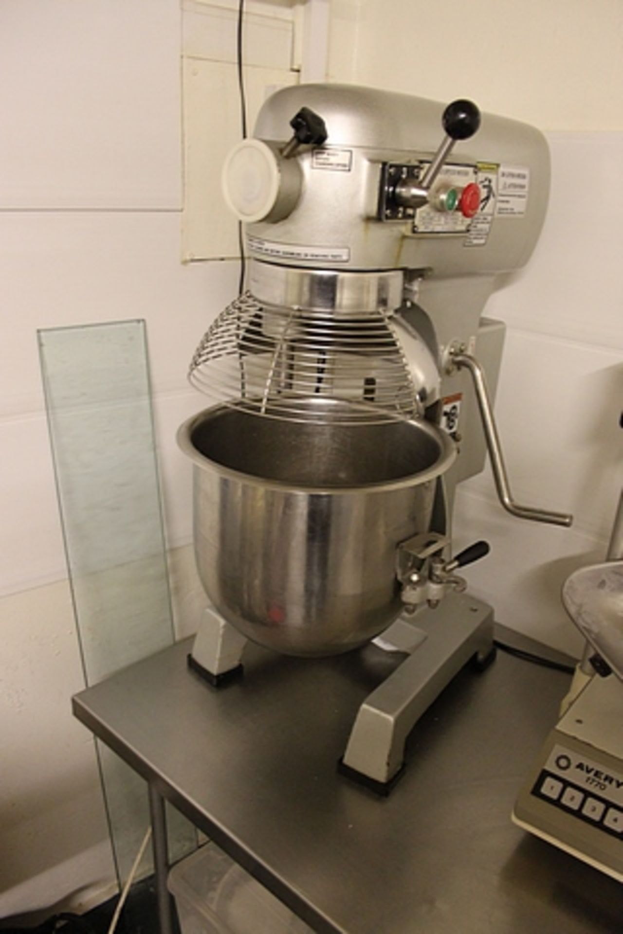 Brook model B20A 20 litre planetary mixer with bowl and tooling