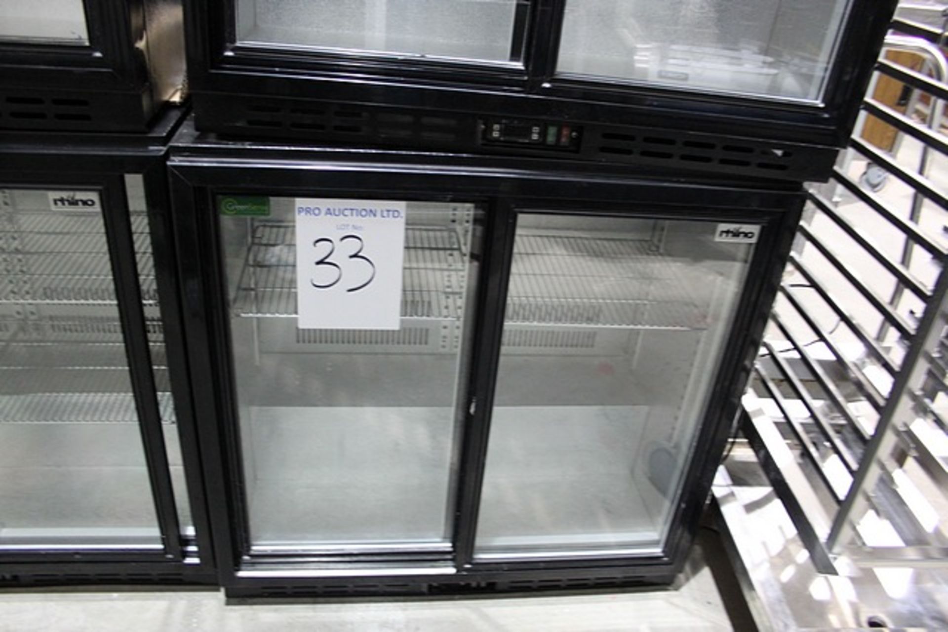 Rhino Cold 900S back bar cooler temperature Range: +3°C to +7°C capacity: 169 x 330ml beer bottles