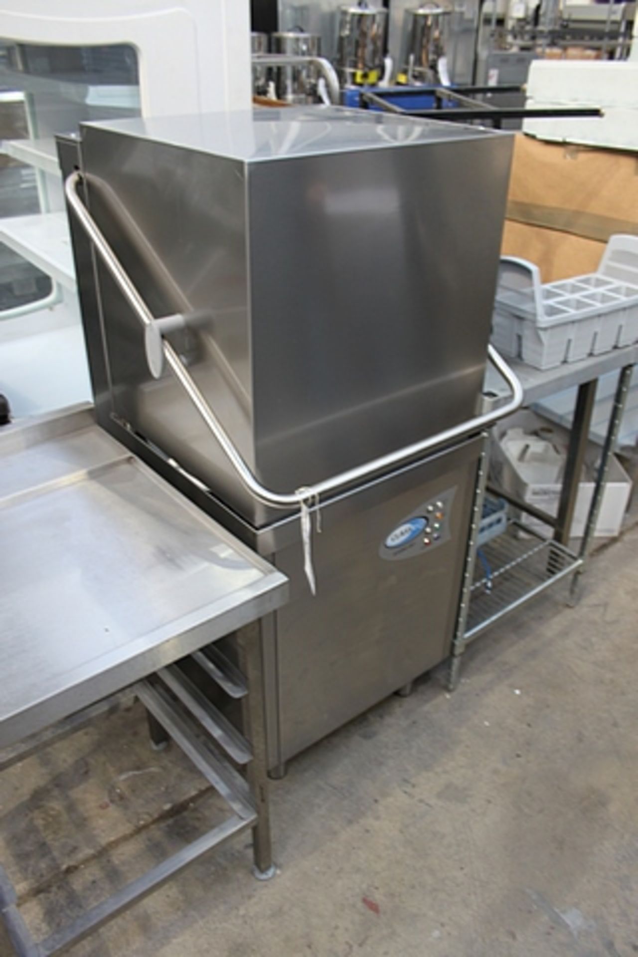 Classeq HYDRO857A Pass Through Commercial Dishwasher Rack size - Square: 500mm Electric Loading - - Image 2 of 2