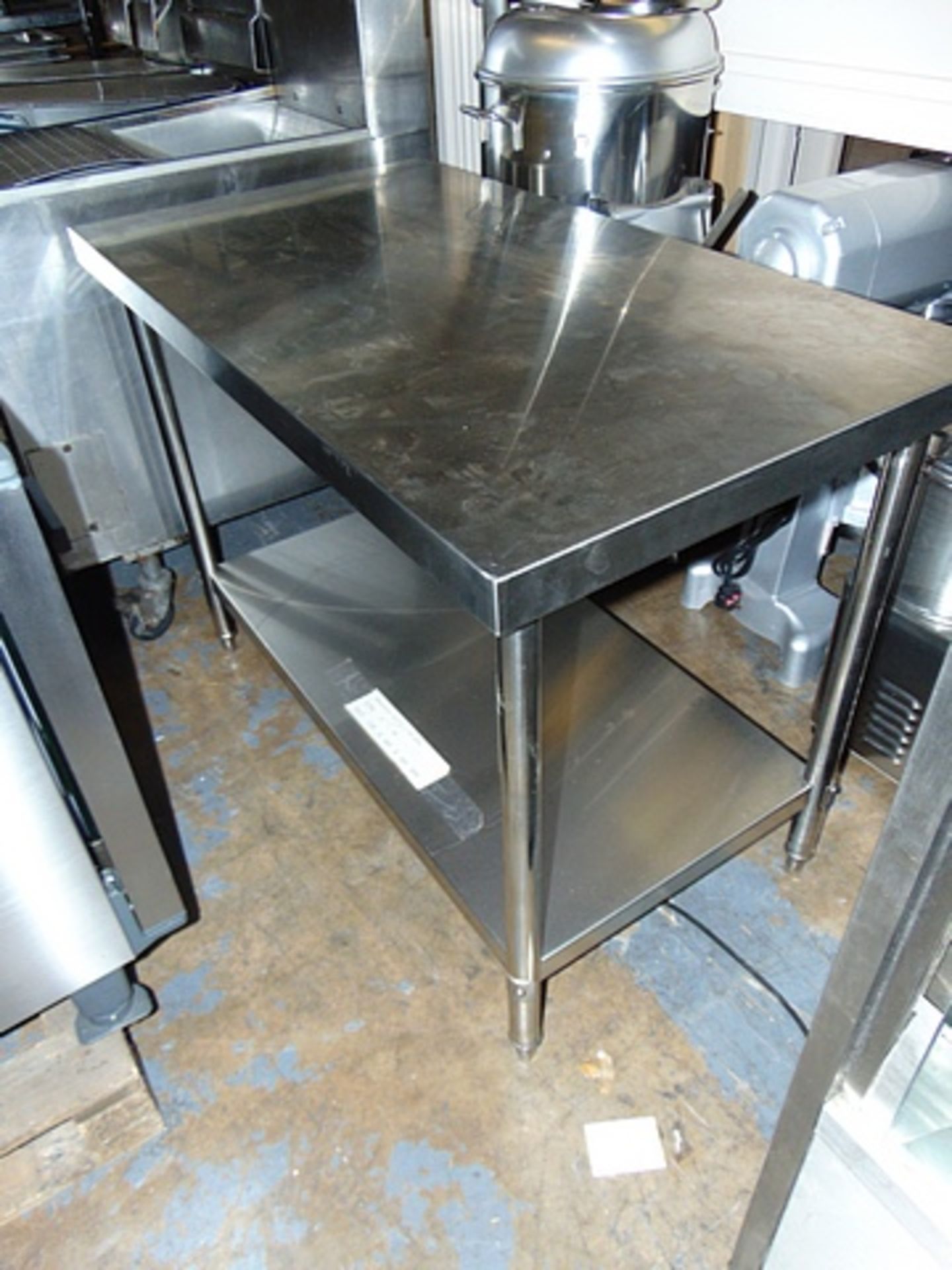 Brand New stainless steel commercial heavy duty preparation table 1520mm x 820mm thick top grade 304