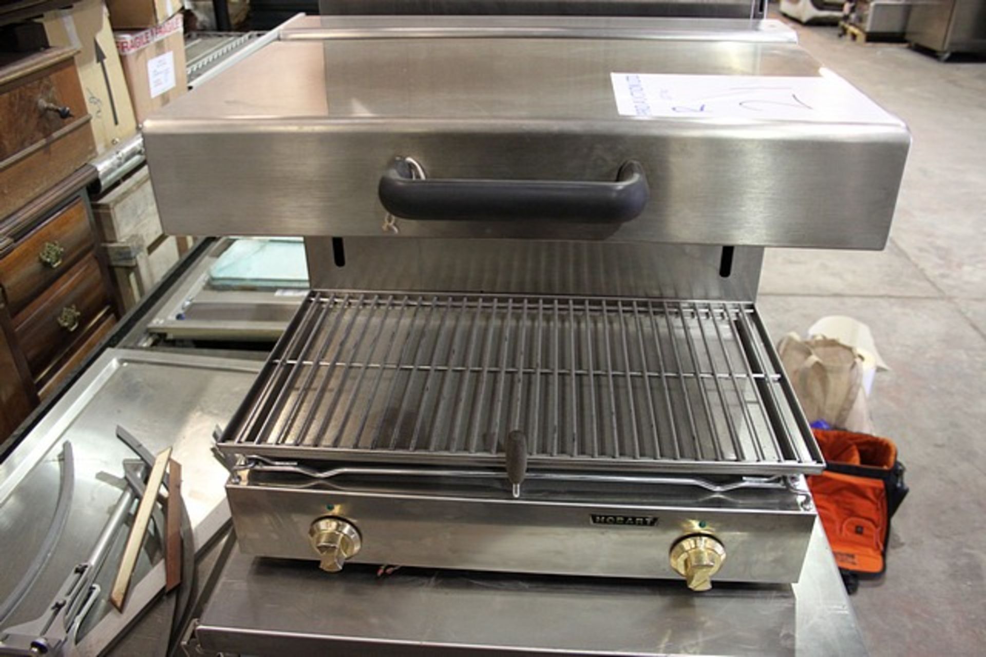 Hobart Electric Adjustable Heat Source Salamander Grill GE60-0 Simple to use and clean heavy duty