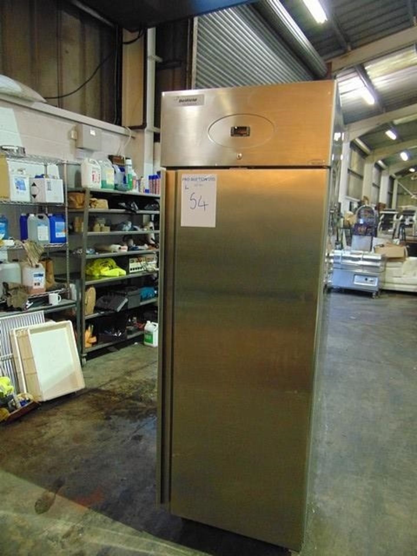 Delfield RS10700-F single door stainless steel commercial freezer 600 litre capacity temperature