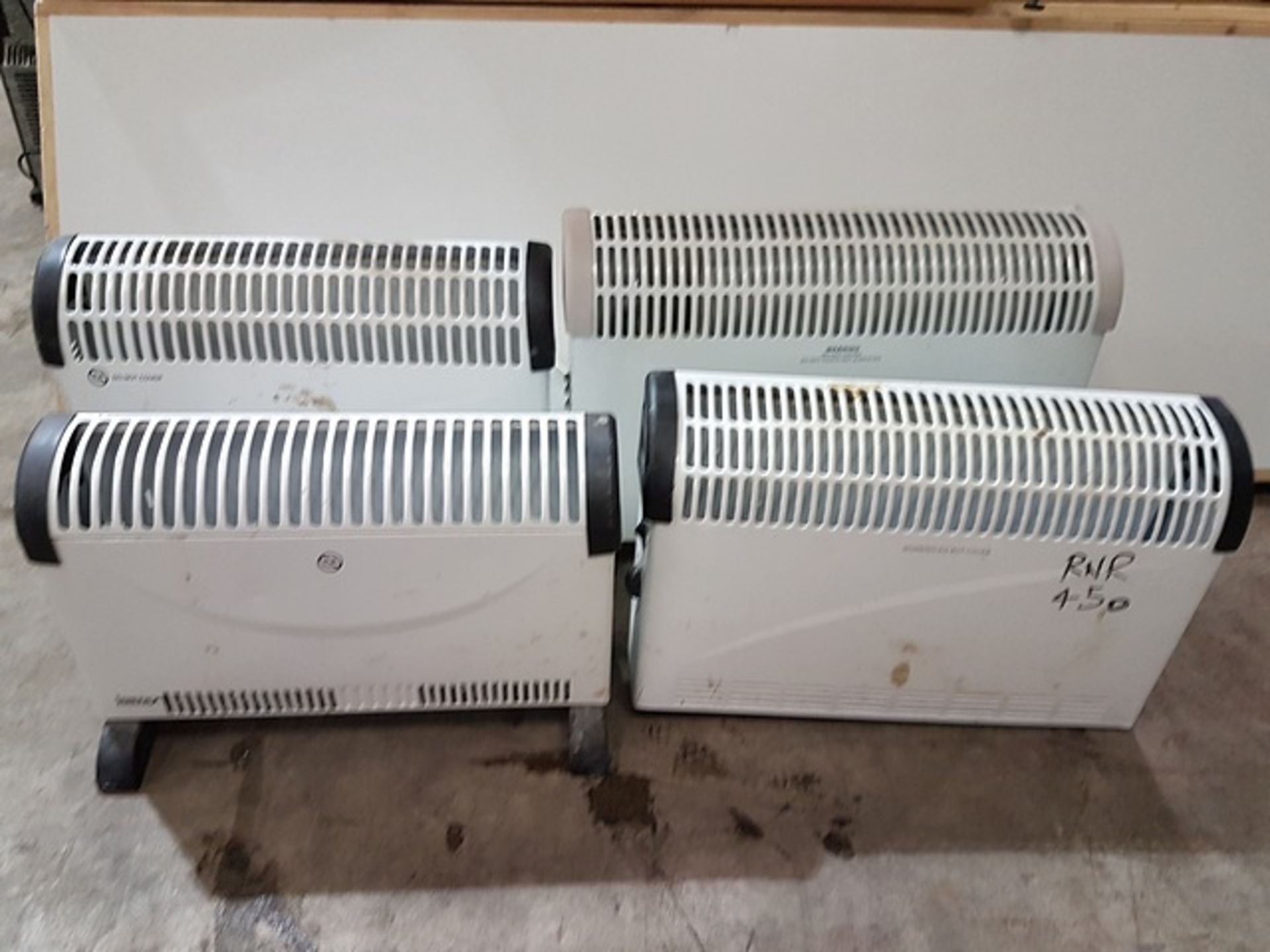 4 x electric heaters