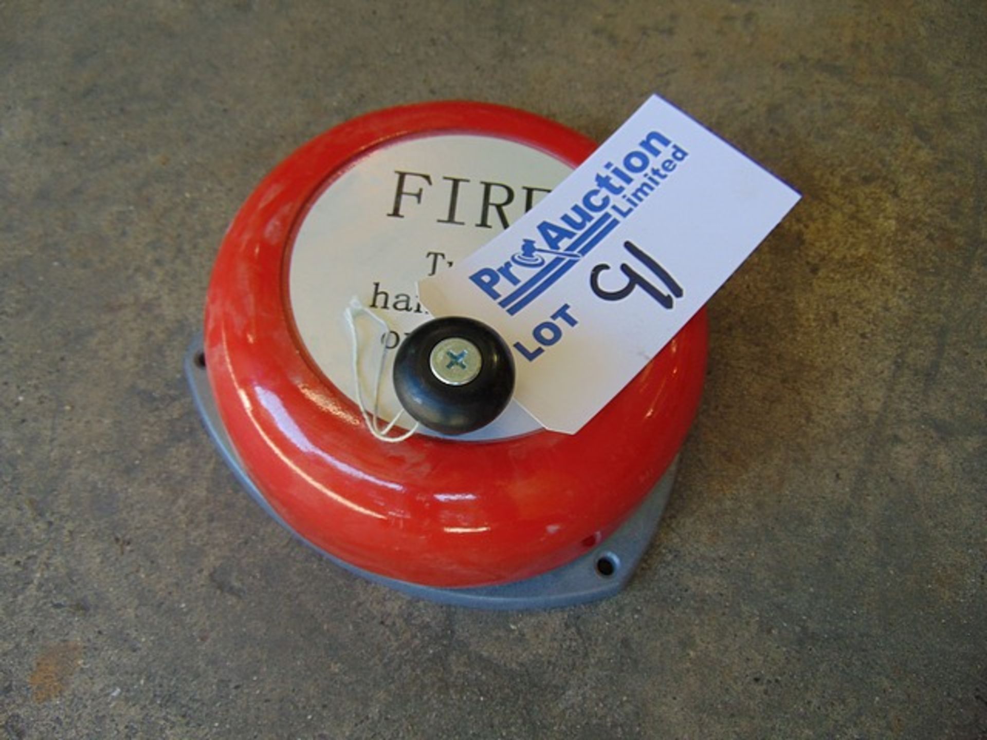 Rotary fire alarm bellTop of FormBottom of Form