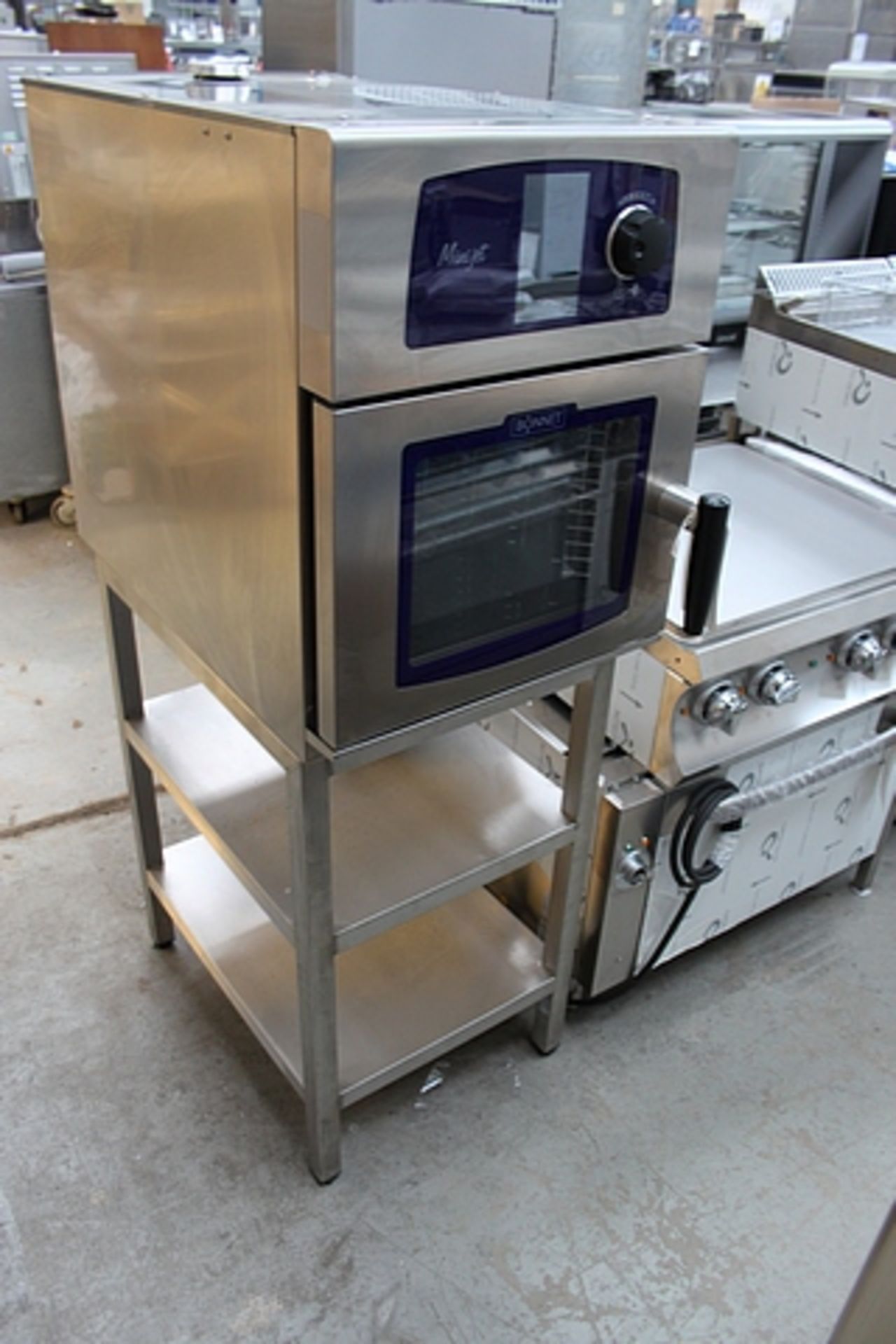 Bonnet Minijet B1MJ061E-40 6.3kW 3phase electric 6 level GN 1/1 electric oven VisioPAD® toughened